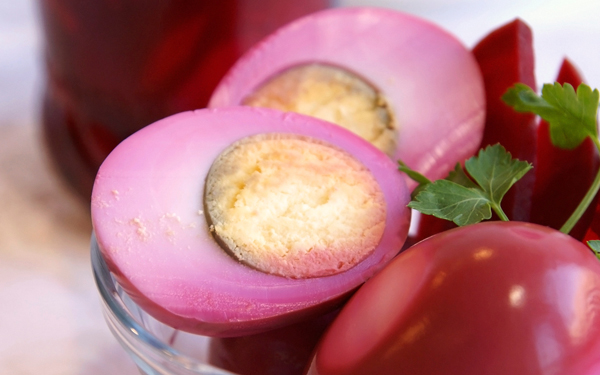Pickled Red Beet Eggs: Beautiful and Delicious