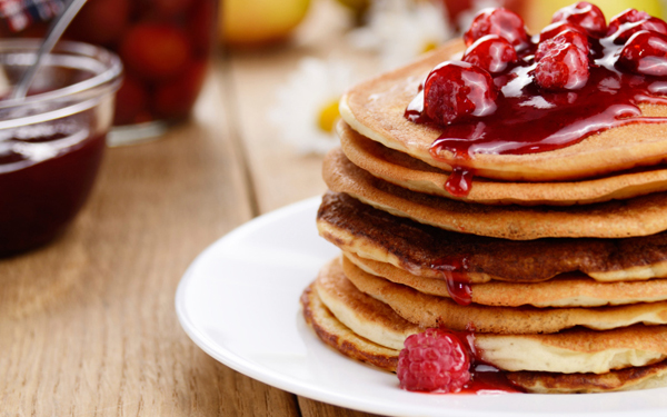 Pancakes from Scratch in a Pinch