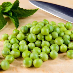 June's Salad: Peas and Mint