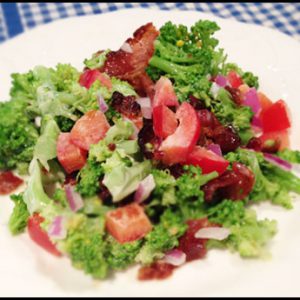Broccoli and Bacon Summer Salad