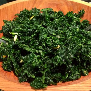 Kale Salad with Lemon Dressing