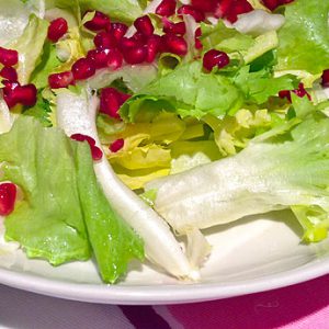 Escarole and Pomegranate Salad