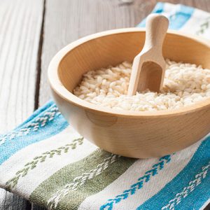 Arborio Risotto with Garlic Stock