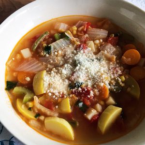A Yummy Gluten-Free Summer Vegetable Soup