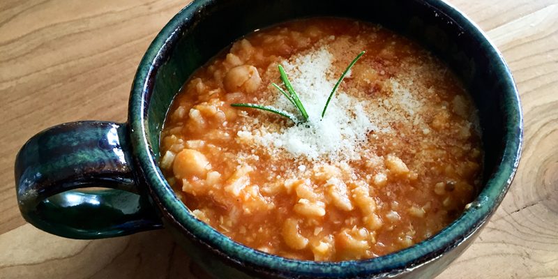 Chickpea Soup: The Best Italian Comfort Soup EVER