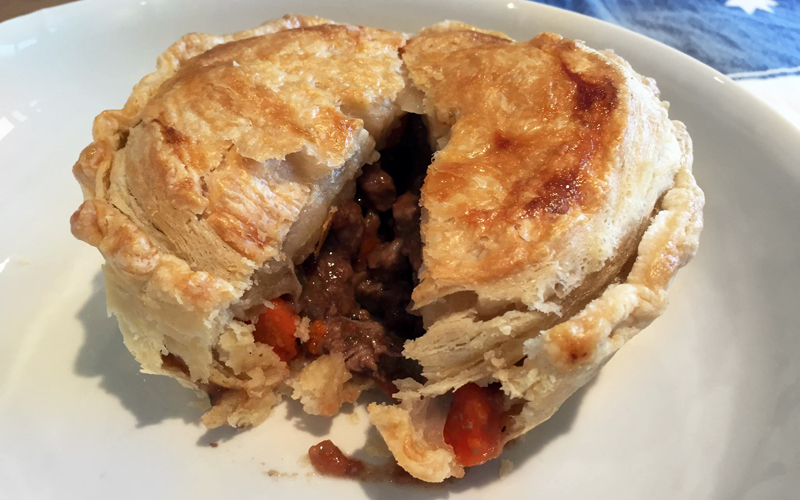 Strædet thong kage tilbagebetaling Aussie Meat Pie | Maria's Farm Country Kitchen