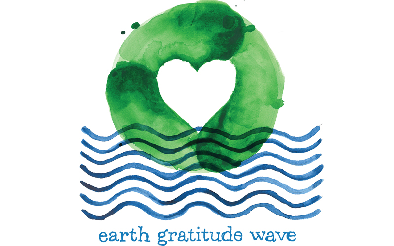 earth gratitude wave