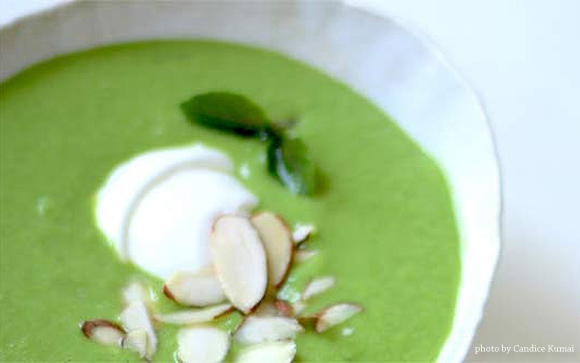 Frozen Pea Summer Soup