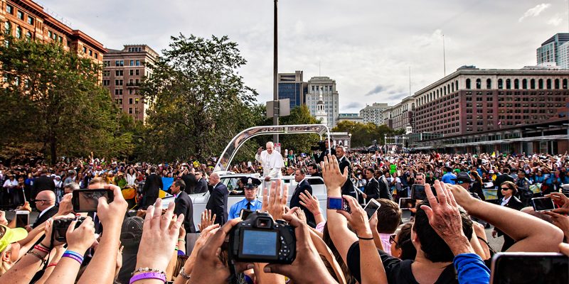 Pope Francis Photographed in Philadelphia by Jared Gruenwald