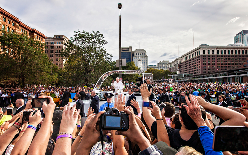 Pope Francis Photographed in Philadelphia by Jared Gruenwald