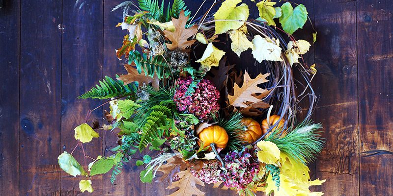 Autumn Craft: Wild-Foraged Wreath