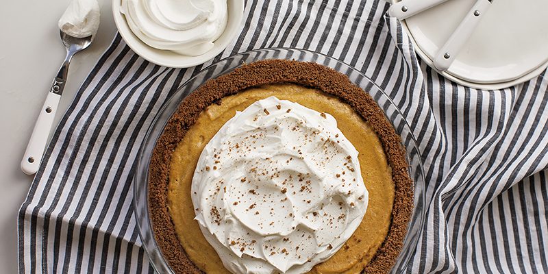 No-Bake Pumpkin Chiffon Pie