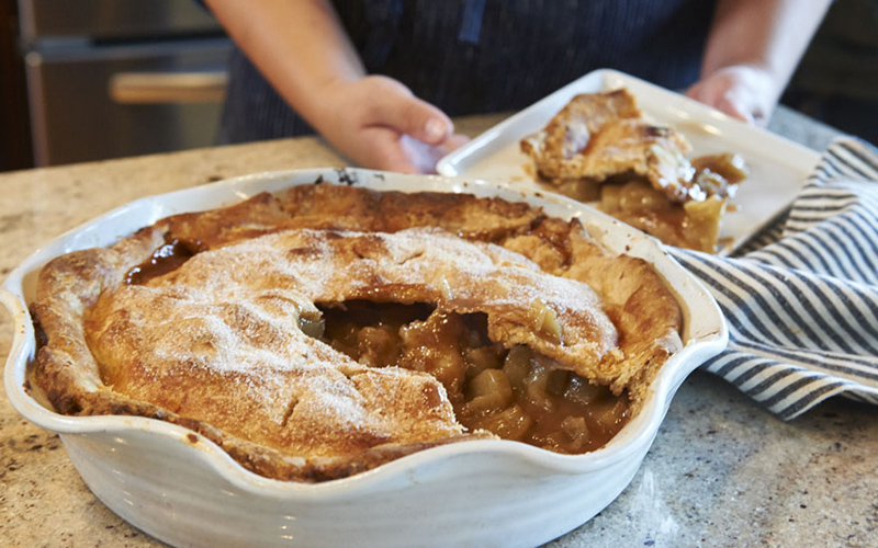 Rustic Caramel Apple Pie Recipe