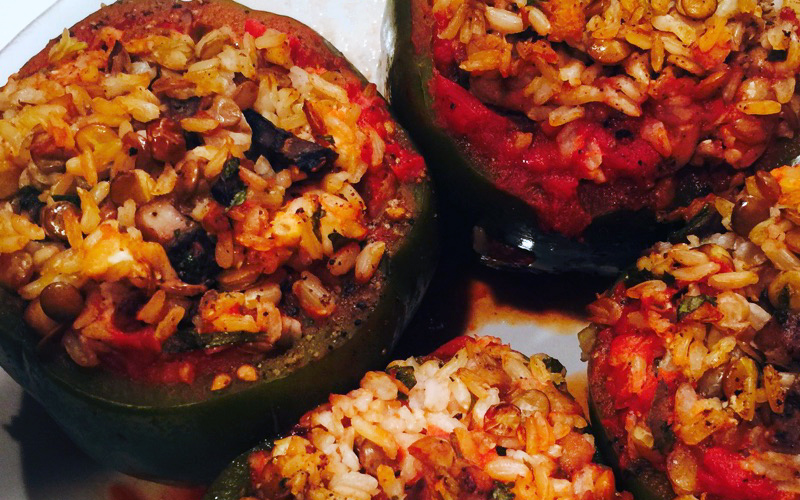 Vegetarian Stuffed Peppers Recipe