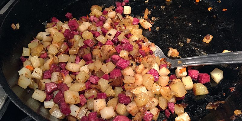 Corned Beef Hash from Scratch, of Course!