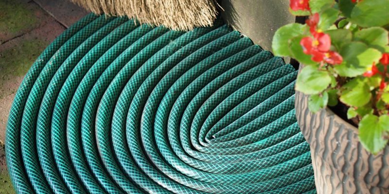 How to Make a Garden Hose Doormat