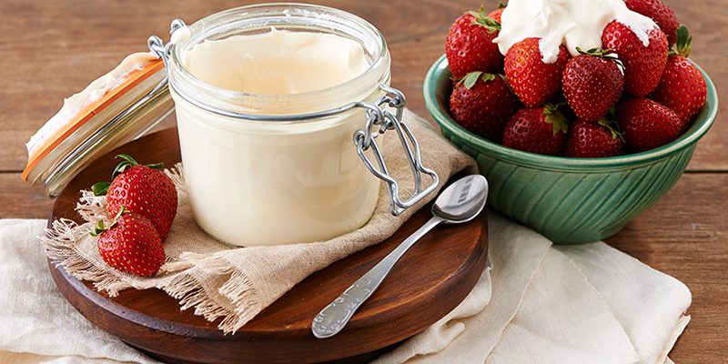 3-Minute Mason Jar Whipped Cream