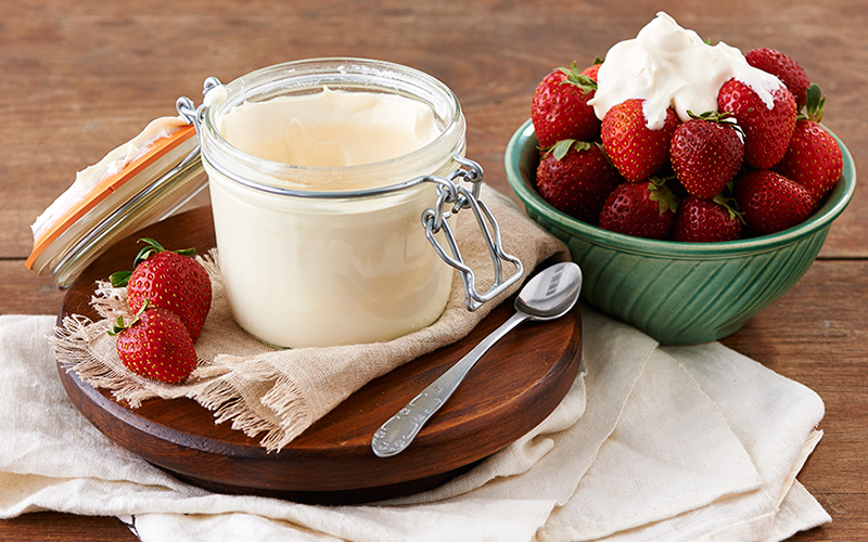 Mason Jar Whipped Cream