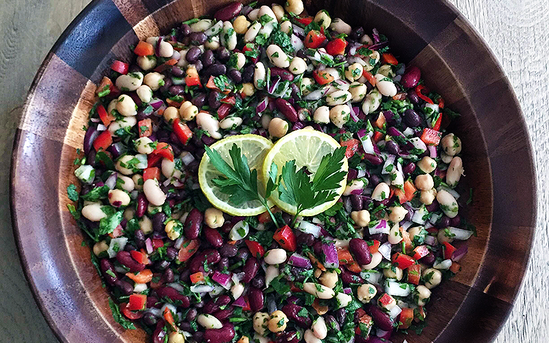 Med Bean Salad