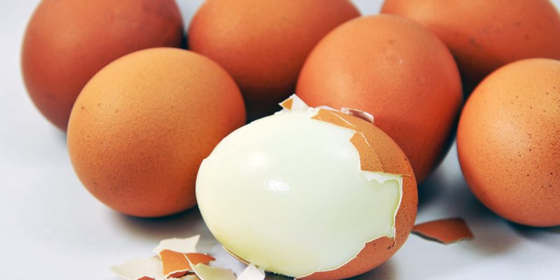 The Best Way to Peel a Hard-boiled Egg